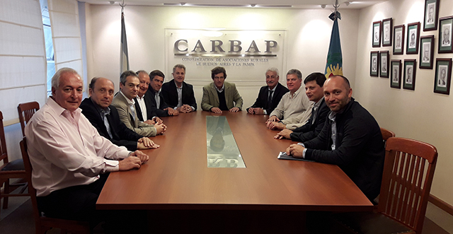 Se  reunieron  las   Entidades  Empresarias Bonaerenses  en  CARBAP